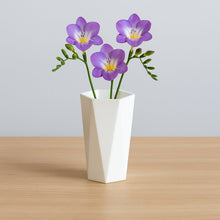 Contemporary Plastic Flower Vase